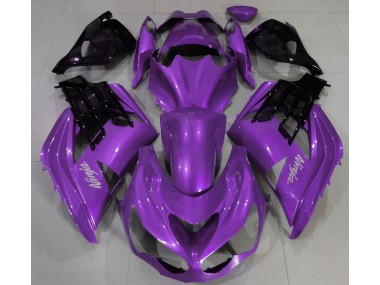 2012-2021 Ambiance Violet Kawasaki ZX14R Carénage Moto