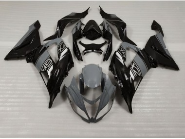 2013-2018 Nardo & Noir Kawasaki ZX6R Carénage Moto