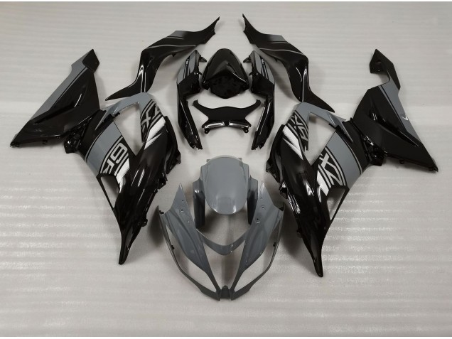 2013-2018 Nardo & Noir Kawasaki ZX6R Carénage Moto