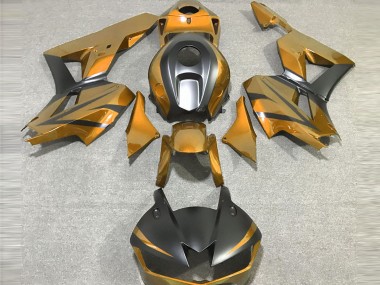 2013-2023 Or & Noir Mat Honda CBR600RR Carénage Moto