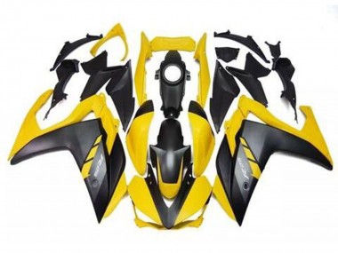 2015-2018 Jaune & Noir Yamaha R3 Carénage Moto