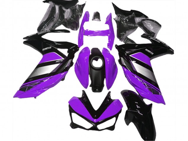 2015-2018 Violet Yamalube Yamaha R3 Carénage Moto