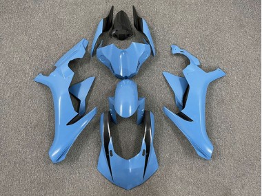 2015-2019 Bleu Clair Brillant Yamaha R1 Carénage Moto