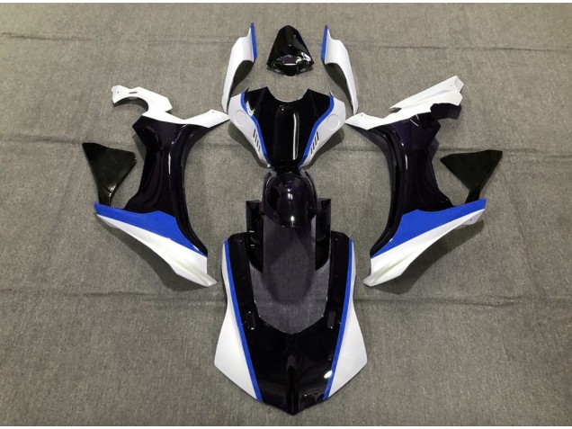 2015-2019 Bleu Noir & Blanc Yamaha R1 Carénage Moto 2015-2019 Bleu Noir & Blanc Yamaha R1 Carénage Moto
