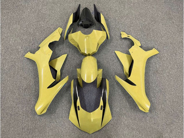 2015-2019 Jaune Brillant Yamaha R1 Carénage Moto