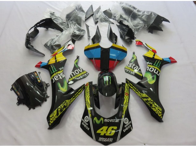 2015-2019 Movistar Yamaha R1 Carénage Moto 2015-2019 Movistar Yamaha R1 Carénage Moto