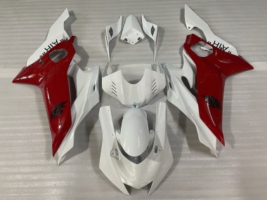 2017-2021 Bianco Lucido E Rosso J AIR Yamaha R6 Carénage Moto