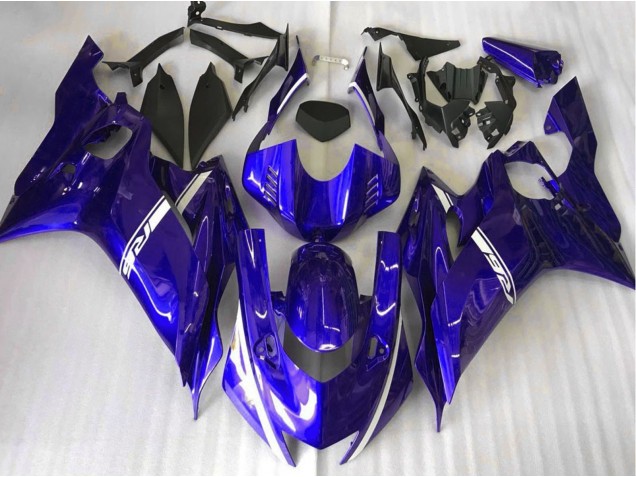 2017-2021 Bleu Profond Yamaha R6 Carénage Moto 2017-2021 Bleu Profond Yamaha R6 Carénage Moto