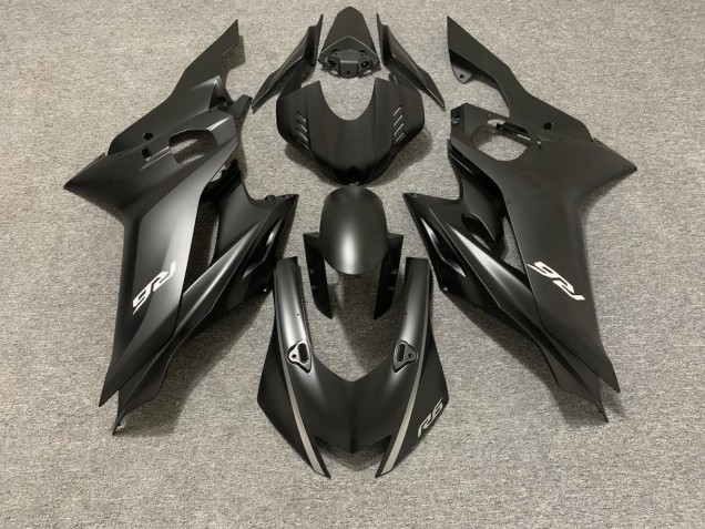 2017-2021 Noir Mat Yamaha R6 Carénage Moto