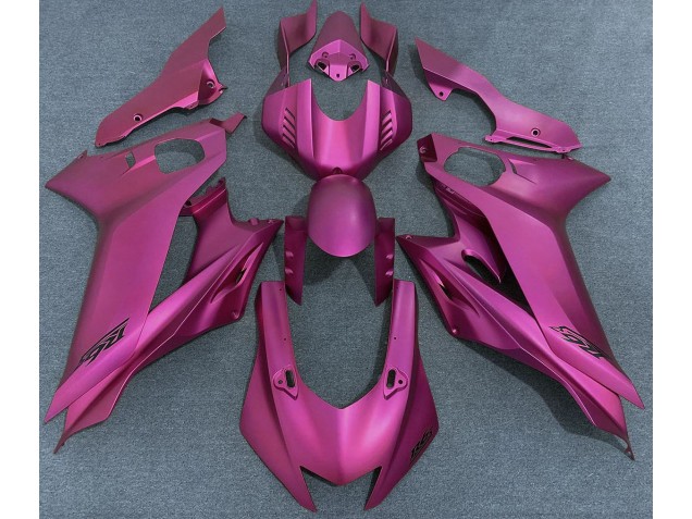 2017-2021 Rose Mat Yamaha R6 Carénage Moto
