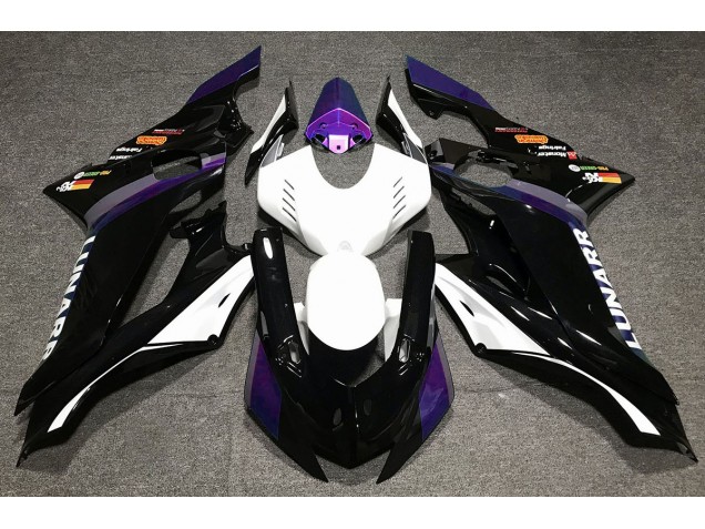 2017-2021 Violet Personnalisé Yamaha R6 Carénage Moto