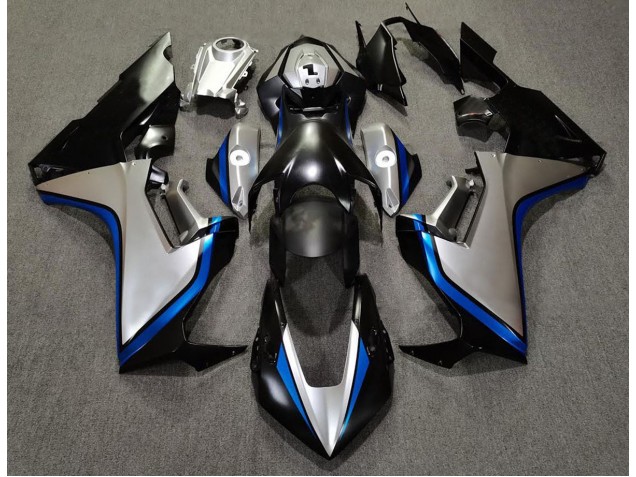 2017-2023 Argent & Noir & Bleu Honda CBR1000RR Carénage Moto