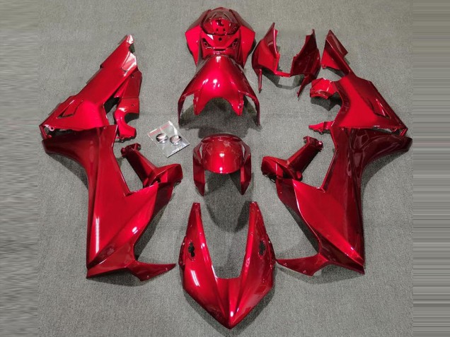 2017-2023 Brillant Rouge Profond Honda CBR1000RR Carénage Moto