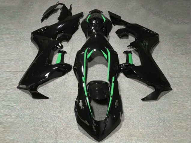 2017-2023 Doublure Noir Brillant & Vert Forêt Honda CBR1000RR Carénage Moto 2017-2023 Doublure Noir Brillant & Vert Forêt Honda CBR1000RR Carénage Moto