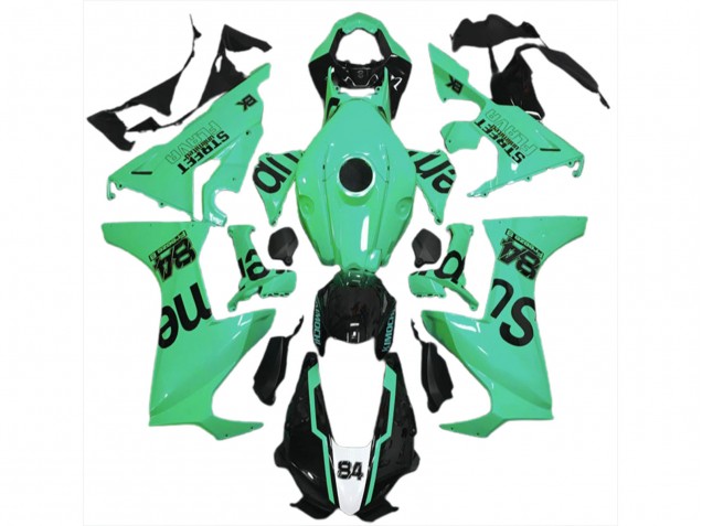2017-2023 Flava Spéciale Rue Verte Honda CBR1000RR Carénage Moto 2017-2023 Flava Spéciale Rue Verte Honda CBR1000RR Carénage Moto