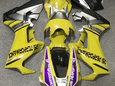 2017-2023 Jaune Brillant & Violet Honda CBR1000RR Carénage Moto