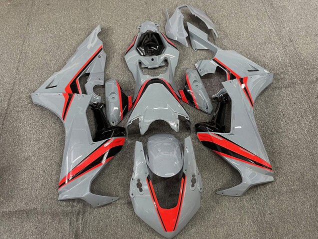 2017-2023 Nardo À Rayures Rouges Honda CBR1000RR Carénage Moto 2017-2023 Nardo À Rayures Rouges Honda CBR1000RR Carénage Moto
